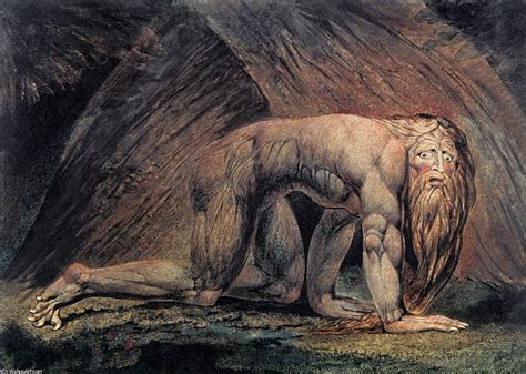 Nebucadnetsar De William Blake 1757 1827 United Kingdom