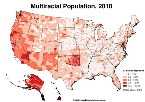 Imgur Multiracial Map United States