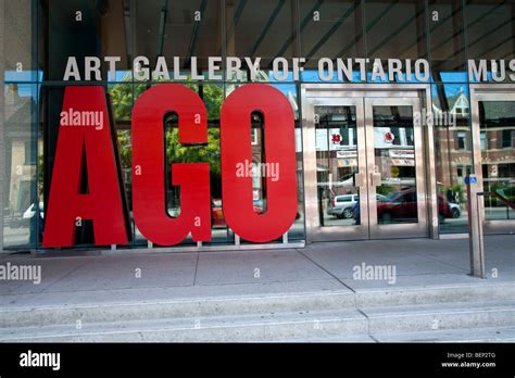 The Art Gallery Of Ontariotorontoontariocanadanorth America Stock