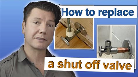 How To Replace A Water Shut Off Valve For Beginners Youtube