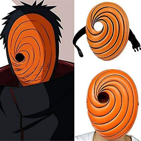 Resin Anime Naruto Tobi Obito Uchiha Cosplay Mask Fruugo Uk