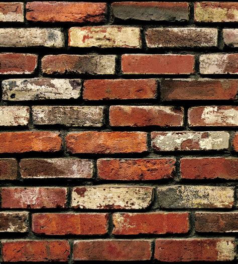 Free Download Soomj Brick Wallpaper Rust Waterproof Wallpaper Removable