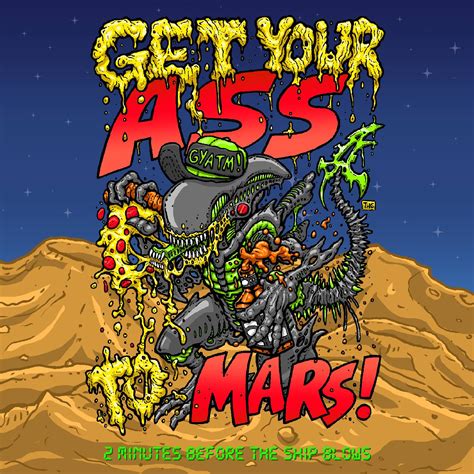 Get Your Ass To Mars 2 Minutes Before The Ship Blows Ep 2015 ~ Stayhappycore