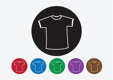 Apparel Shirt And T Shirt Icon Clothing Icons 643801 Vector Art At Vecteezy