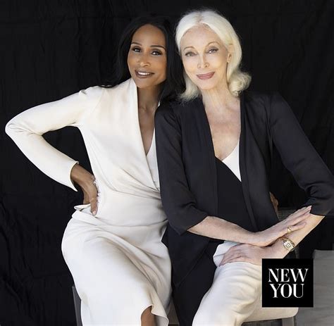 Carmen Dell Orefice Poses Nude Aged Alongside Beverly Johnson Daily Mail Online