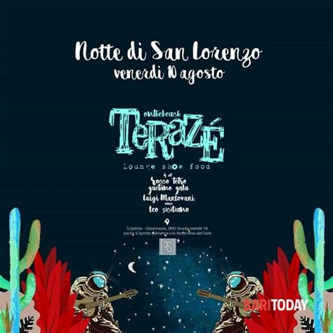Check spelling or type a new query. la notte di san lorenzo al teraze' on te beach