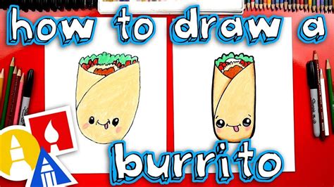 How To Draw A Funny Burrito Art For Kids Hub Paper Quilling Designs