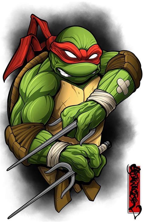 Teenage Mutant Ninja Turtles 🐢 ️💙💜🧡🐢 Ninja Turtle Drawing Turtle