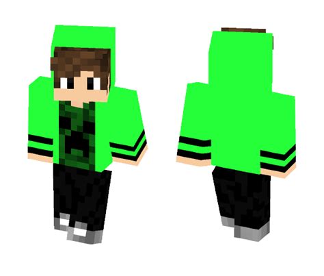 Cool Minecraft Skins Boy Green