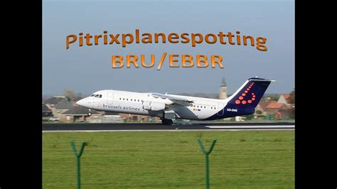 Brussels Airlines Oo Dwe British Aerospace Avro Rj100 Landing At