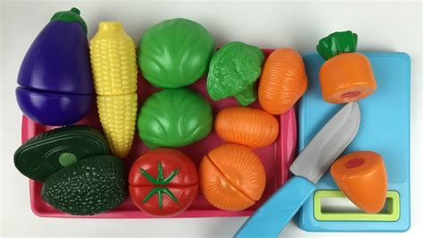 Learn Names Of Fruits And Vegetables With Velcro Toy Learn Names Of Foods Toy Food Fruit