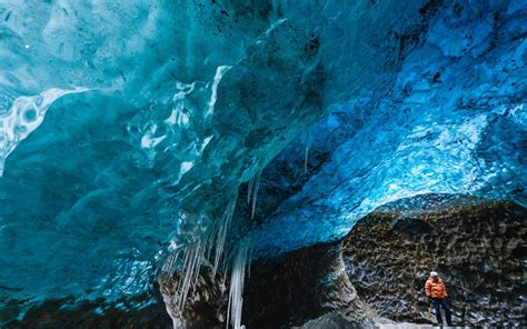 Glacial Ice Cave Full HD Wallpaper and Background Image | 1920x1200 ...