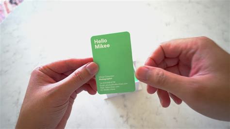 These business cards were created and designed by professional designers. Moo Luxe Business Cards Review - YouTube