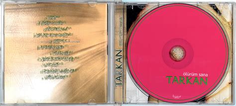 TARKAN CD PLAK KASET Tarkan Ölürüm Sana 1997 CD Katalog No 97 34