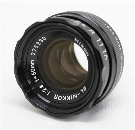 Nikon El Nikkor 50mm F28 Enlarging Lens From Japan C1218 Big Fish