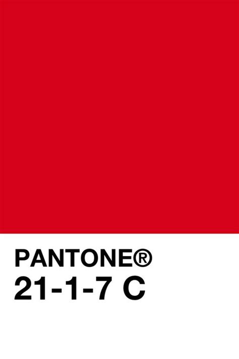 Pantone Pantone Red And Colour On Pinterest