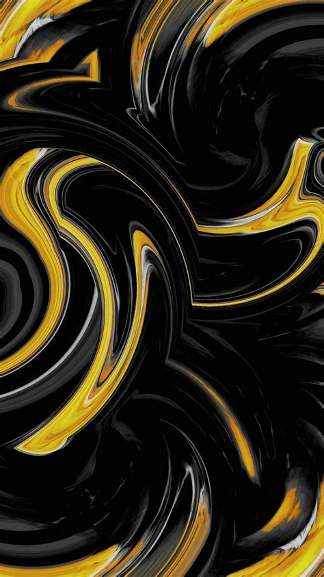 Black And Yellow Full Hd Iphone Wallpapers Wallpaper Cave
