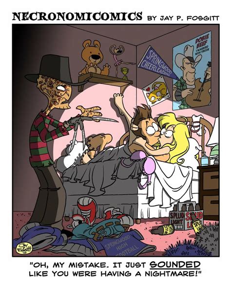 Funny Horror Comic Dark Humor Pinterest Horror