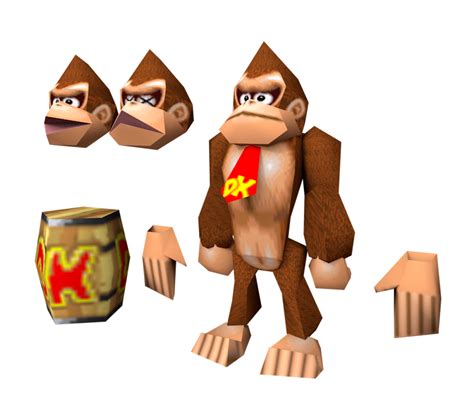 Nintendo 64 Super Smash Bros Donkey Kong The Models Resource