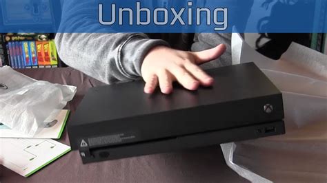 Xbox One X Unboxing Hd 1080p Youtube