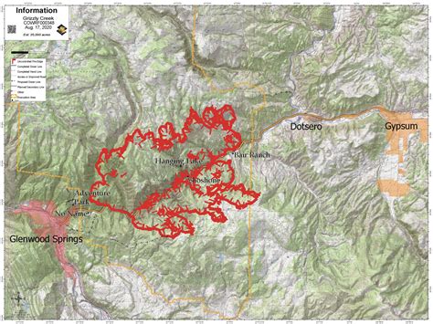 Spring Creek Fire Colorado Map Map