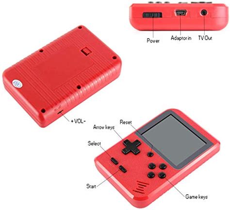 Jamswall Handheld Game Console Retro Mini Game Player With 400