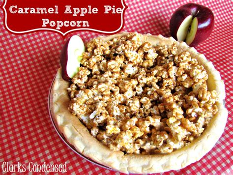 Gourmet Caramel Apple Pie Popcorn