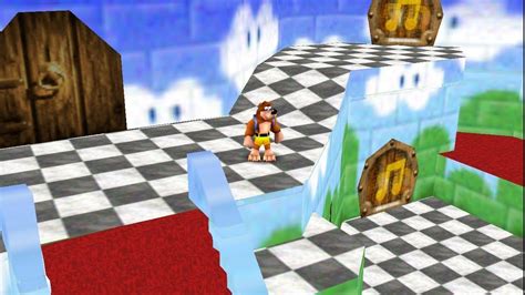 Banjo Kazooie In Super Mario 64 Real N64 Capture Youtube
