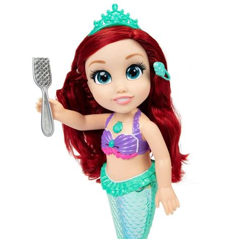 disney princess the little mermaid my singing friend bath time play ariel and flounder walmart