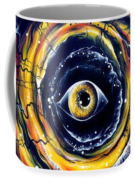 Looking Into Astral World Colorful Coffee Mug For Sale By Sofia Metal