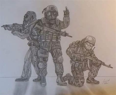 Drawing Of Call Of Duty Modern Warfare 3 Playstation