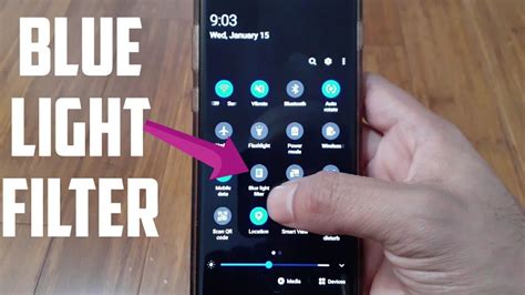 Blue Light Filter Android Phone Tutorial Youtube