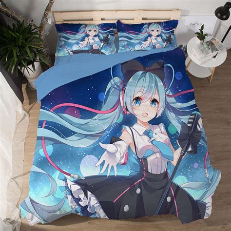 Maybe you would like to learn more about one of these? Japanese Anime Magical Mirai Hatsune Miku Bedding Sets ...