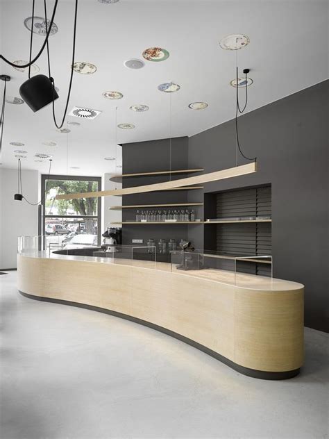 Cafe In Prague Proves Minimalist Interiors Can Be Playful Restaurant