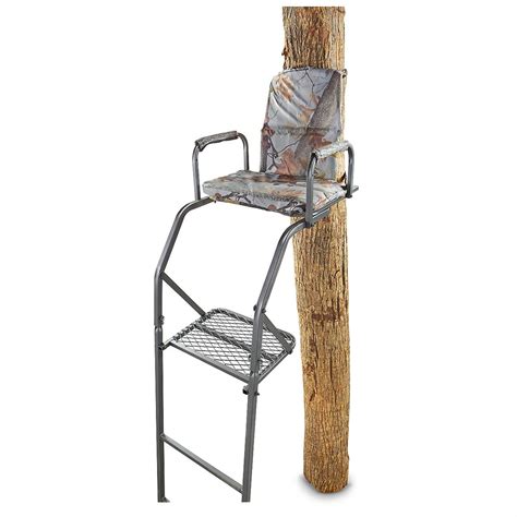 Guide Gear 16 Basic Ladder Tree Stand 283702 Ladder Tree Stands At