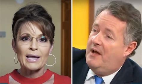 Piers Morgan Brands Sarah Palin ‘unfathomably Dumb For Over My Dead