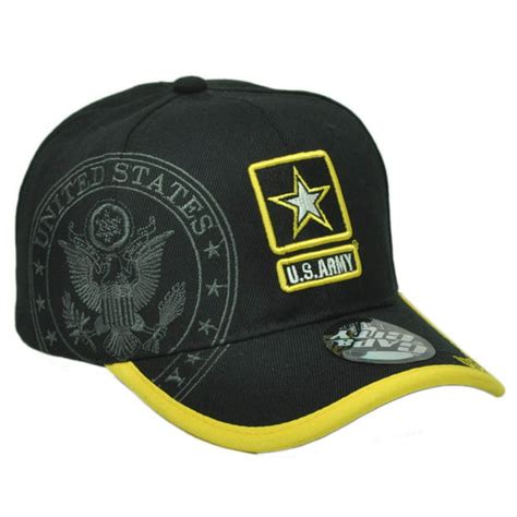 Cap And City Us Army Strong United States Military Seal Star Adjustable