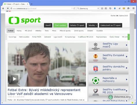 Čt4 živě nyní můžete sledovat i díky našemu webu. ČT Sport - živé vysílání online i zprávy | Zdarma.org