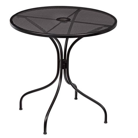 Hampton Bay Nantucket Round Metal Outdoor Bistro Table 7030000 0105157