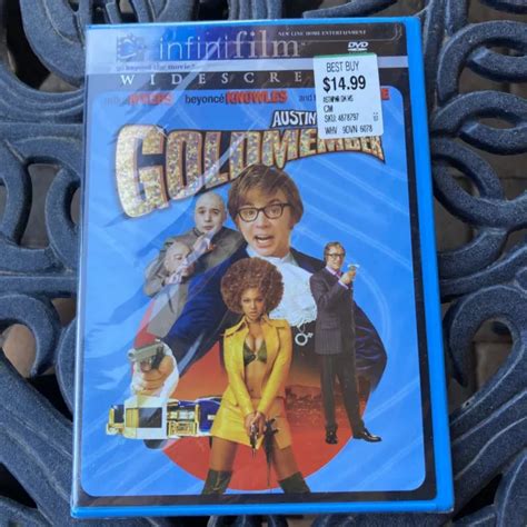 Austin Powers In Goldmember Dvd Widescreen Mike Myers Comedy Movie New 5 95 Picclick