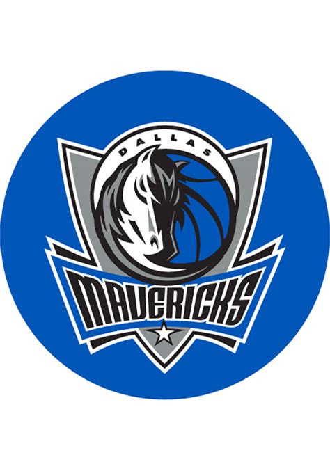 However, in 2002 the new change to the current maverick logo brought a color change and a very. Dallas Mavericks Grey Team Logo PopSocket - 2010007