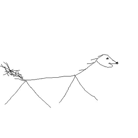 Stick Horse Drawing At Explore Collection Of Stick