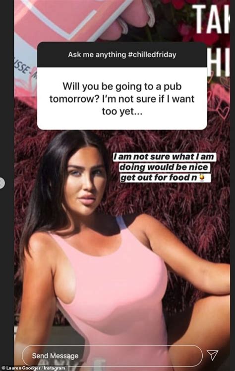 Lauren Goodger Delights Fans By Saying She Would Pose Nude In Future In