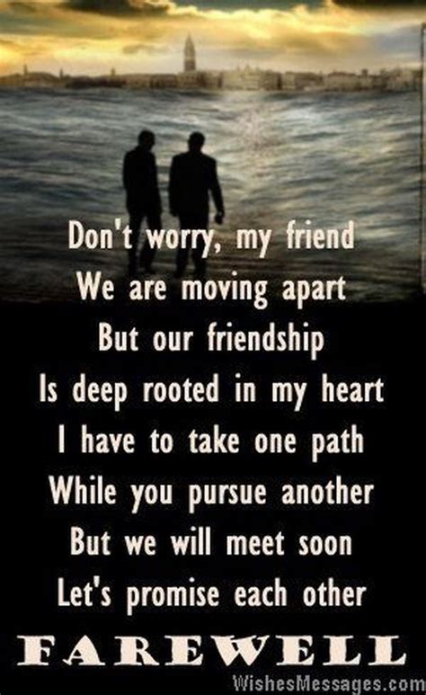 A farewell is necessary before we can meet again. Saying Goodbye To a Friend in 2020 | Goodbye quotes for ...
