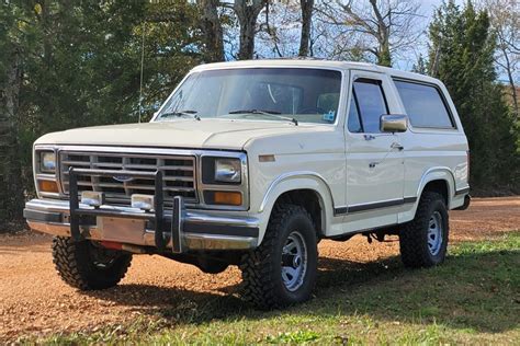 No Reserve 1986 Ford Bronco Xlt V8 4x4 For Sale On Bat Auctions Sold