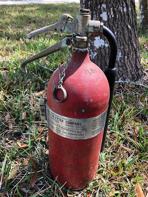Rare Antique Fire Extinguisher Underwriters Laboratories Etsy Fire