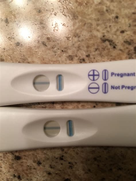 My first pregnancy was as an older. Is this a positive pregnancy test