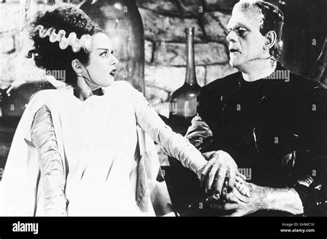 Frankensteins Braut Das Monter Boris Karloff Und Seine Braut Elsa