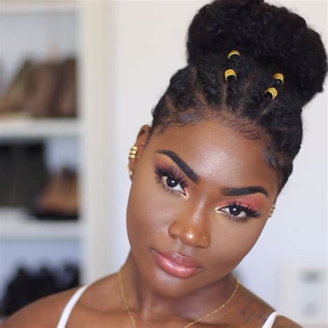 This Braided Updo For Black Hair Is Inspiring And Amazing