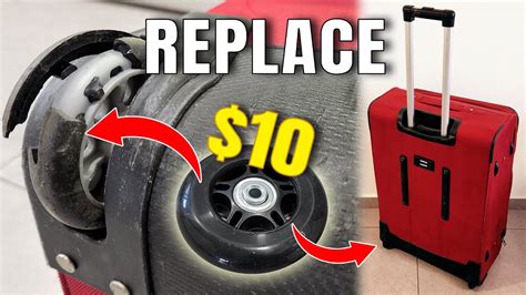 How To Replace Suitcase Luggage Wheels For 10 Repair Xdiy Youtube